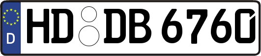 HD-DB6760