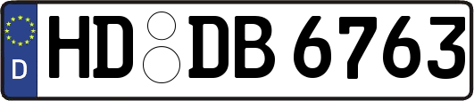HD-DB6763