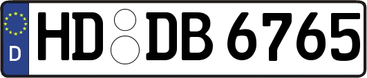 HD-DB6765