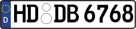 HD-DB6768