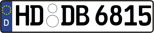 HD-DB6815