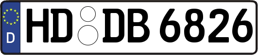 HD-DB6826
