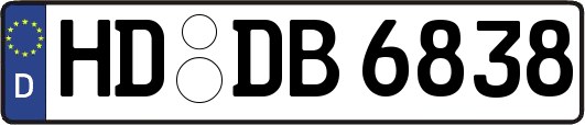 HD-DB6838