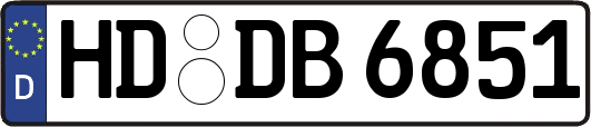 HD-DB6851