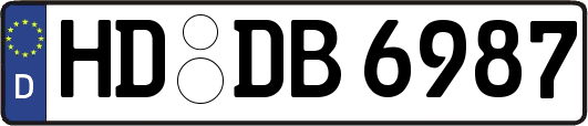 HD-DB6987