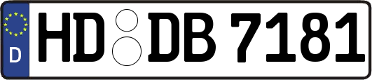HD-DB7181