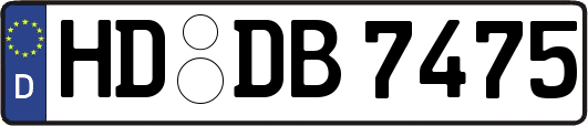 HD-DB7475