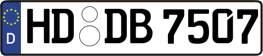 HD-DB7507