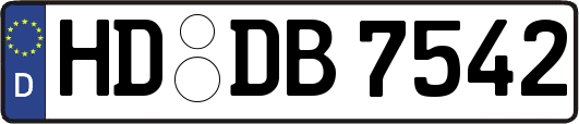 HD-DB7542