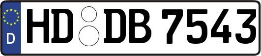 HD-DB7543