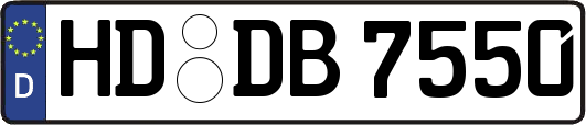 HD-DB7550
