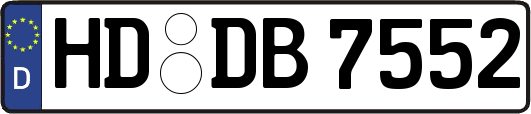 HD-DB7552