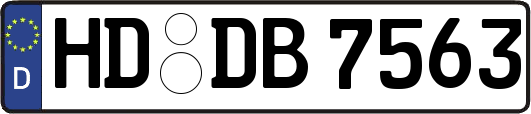 HD-DB7563
