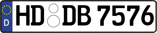 HD-DB7576
