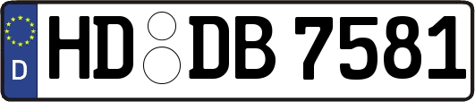HD-DB7581
