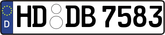 HD-DB7583