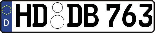 HD-DB763