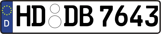 HD-DB7643