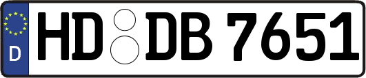 HD-DB7651