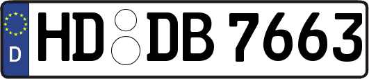 HD-DB7663