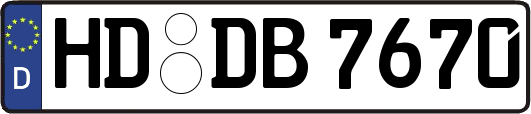 HD-DB7670