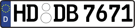 HD-DB7671