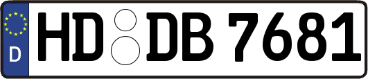 HD-DB7681