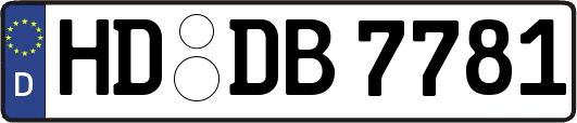 HD-DB7781