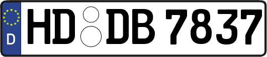 HD-DB7837