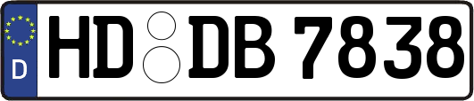 HD-DB7838