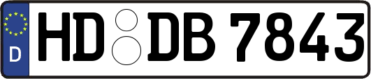 HD-DB7843