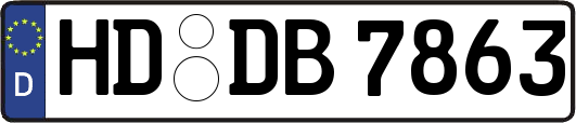 HD-DB7863