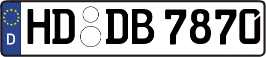 HD-DB7870