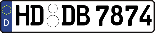 HD-DB7874