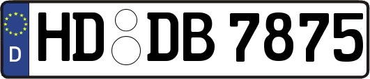HD-DB7875