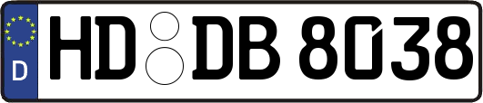 HD-DB8038