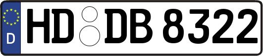 HD-DB8322