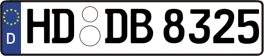 HD-DB8325