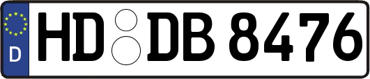 HD-DB8476