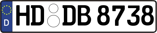 HD-DB8738