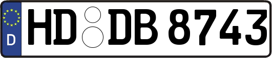 HD-DB8743