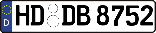 HD-DB8752