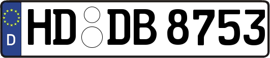 HD-DB8753