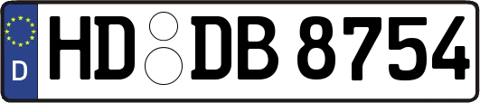 HD-DB8754