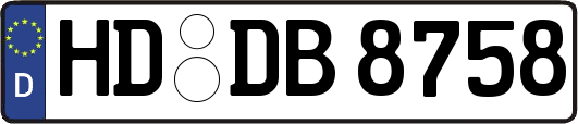 HD-DB8758