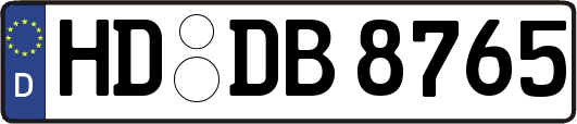 HD-DB8765