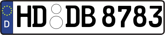 HD-DB8783