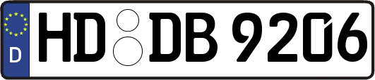 HD-DB9206