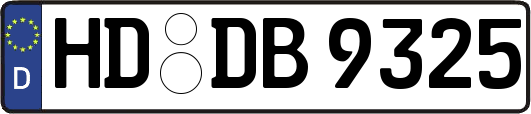 HD-DB9325