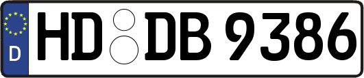 HD-DB9386